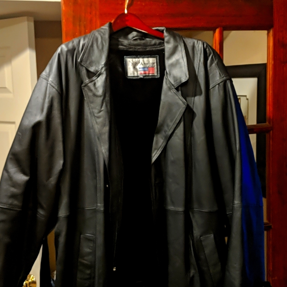 Leather Coat